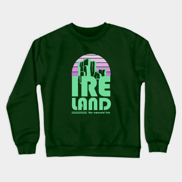 Irish Ireland Vintage Crewneck Sweatshirt by luckybengal